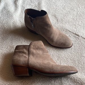 Sam Edelman Taupe Ankle Boots